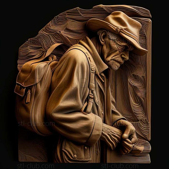 3D model The porter from Fairfield American artist (STL)